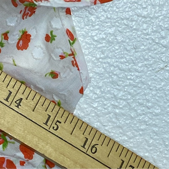 ) ASOS Floral Top Womens Size 6 Picnic Minimalist Cottagecore - Picture 6 of 10